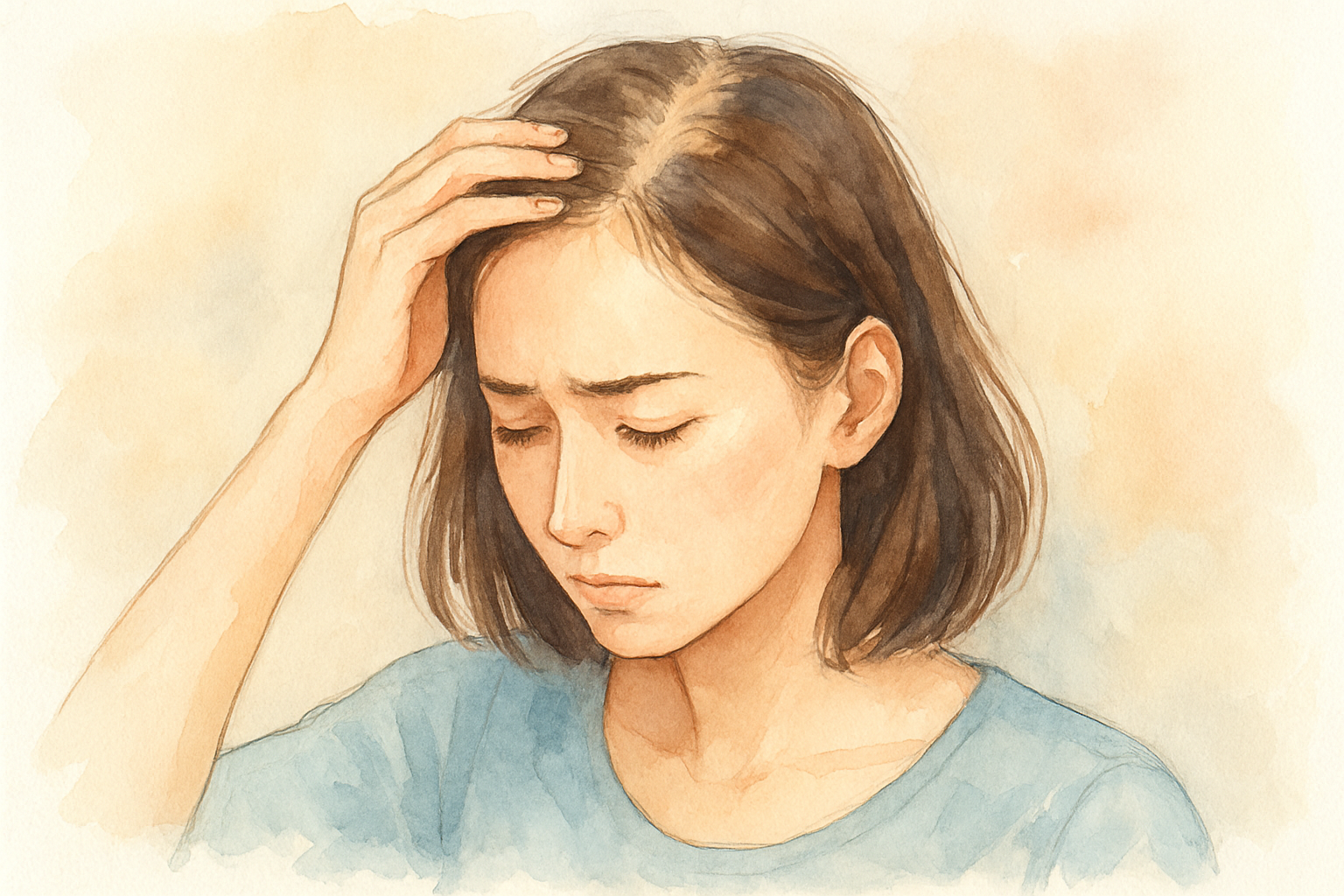 今日から始められる薄毛対策