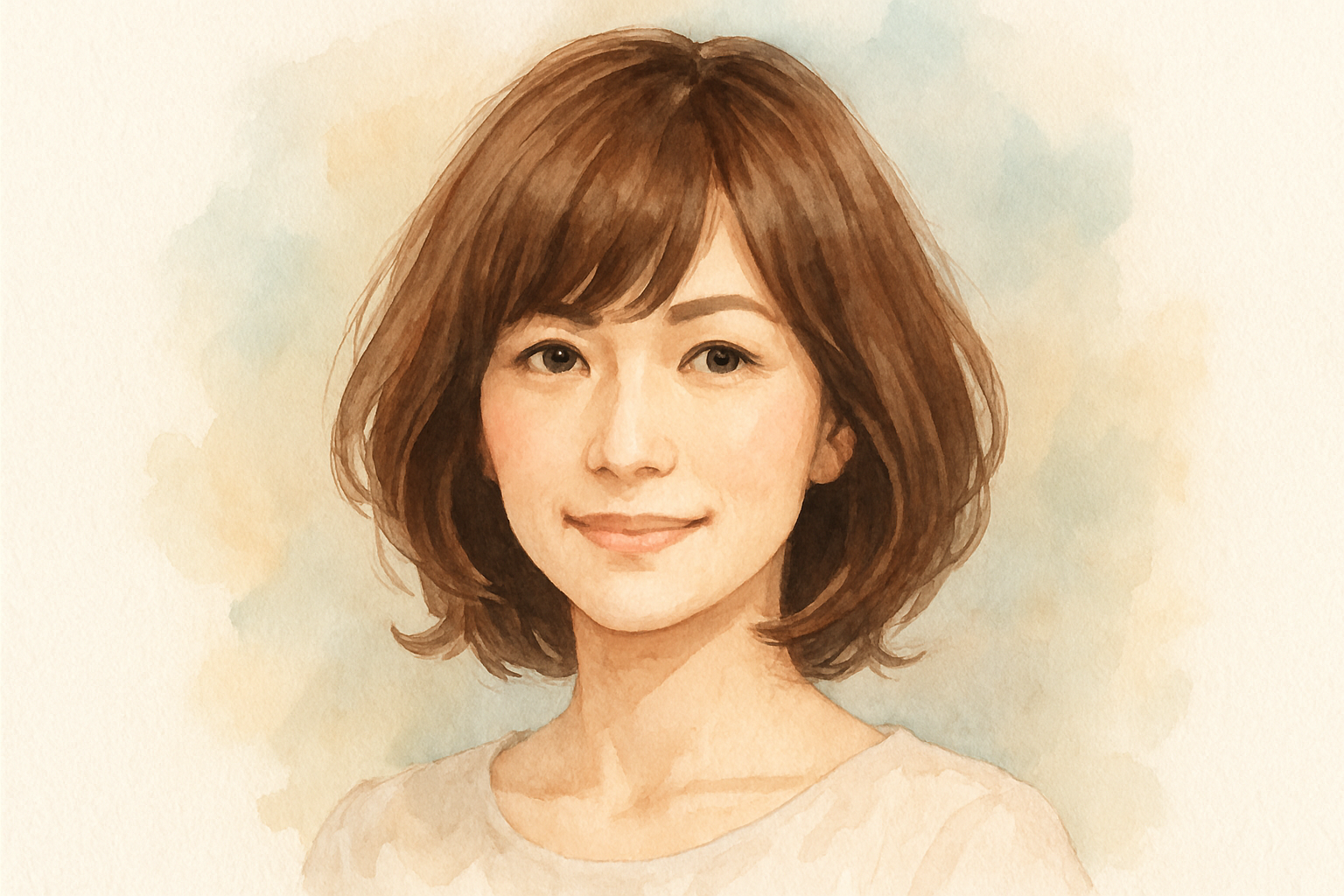 なぜ「厚め前髪×ひし形シルエット×レイヤー」が効果的なのか