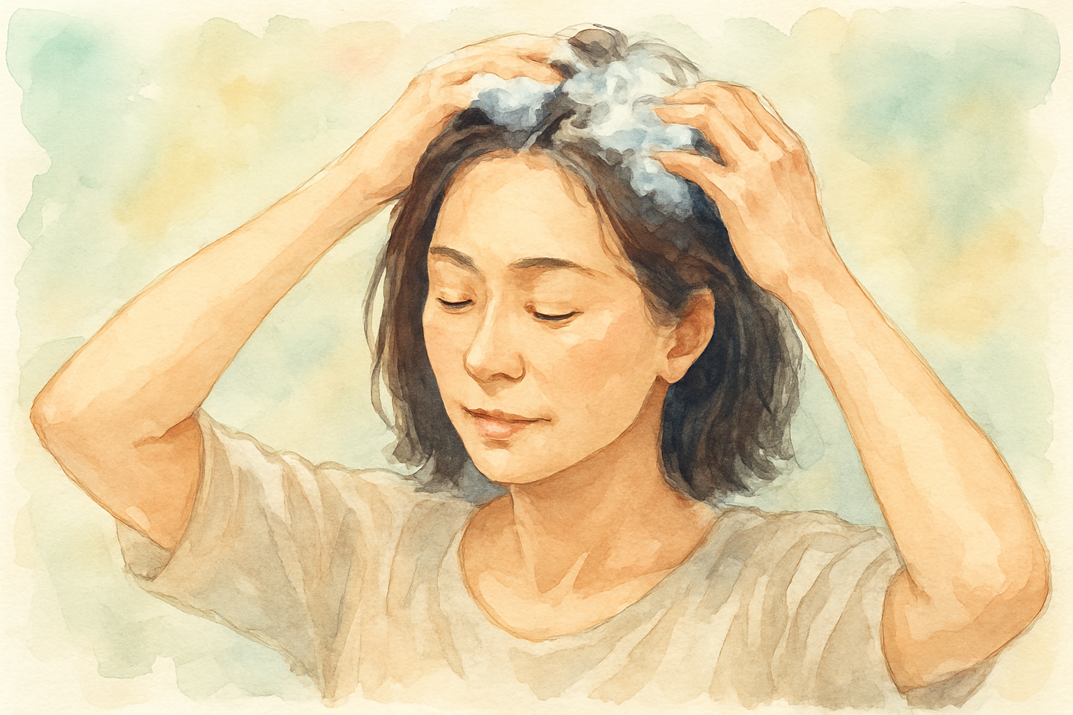 40代女性の薄毛にはエイジングケアシャンプーが必要です