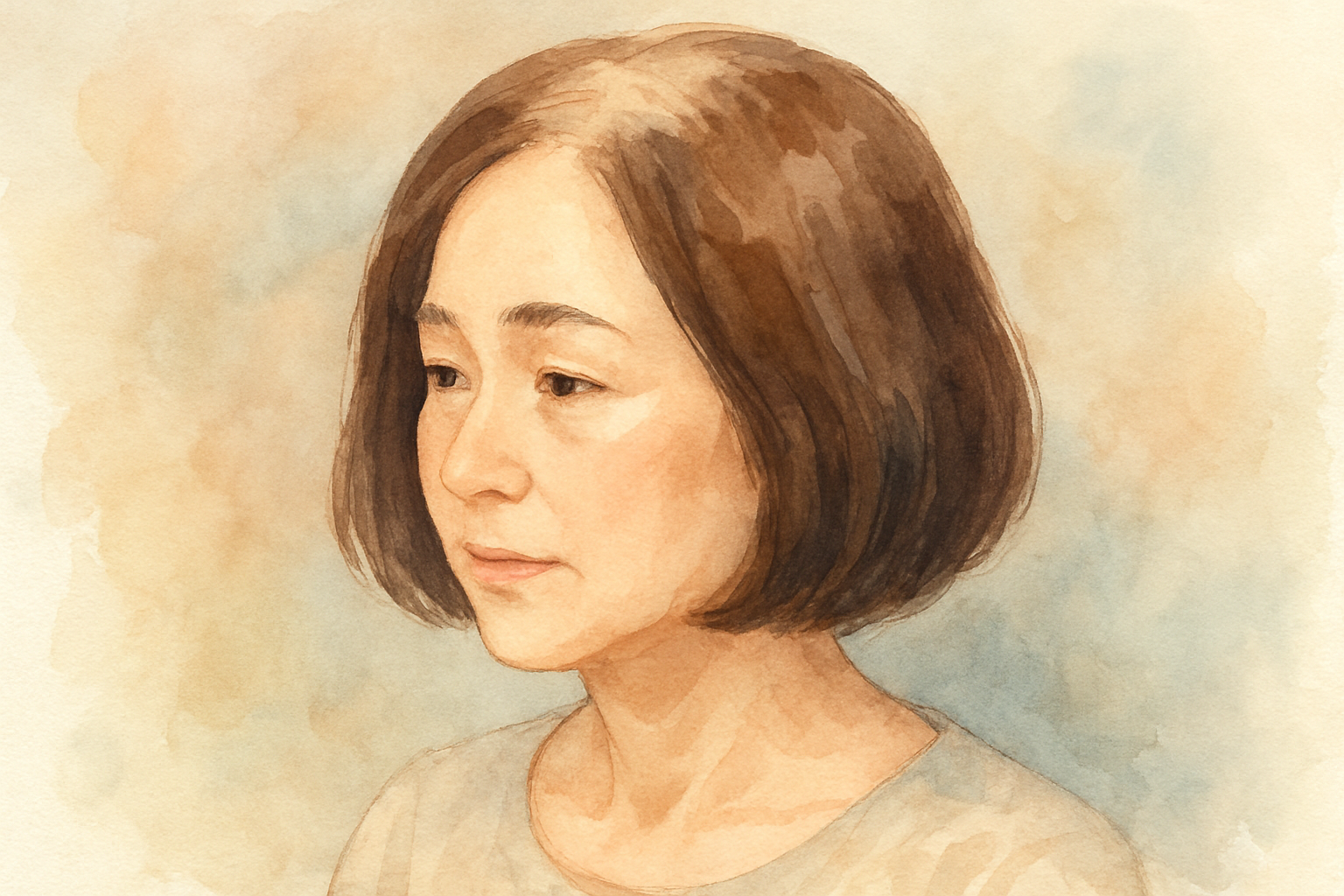 50代薄毛女性にはボブスタイルがおすすめ