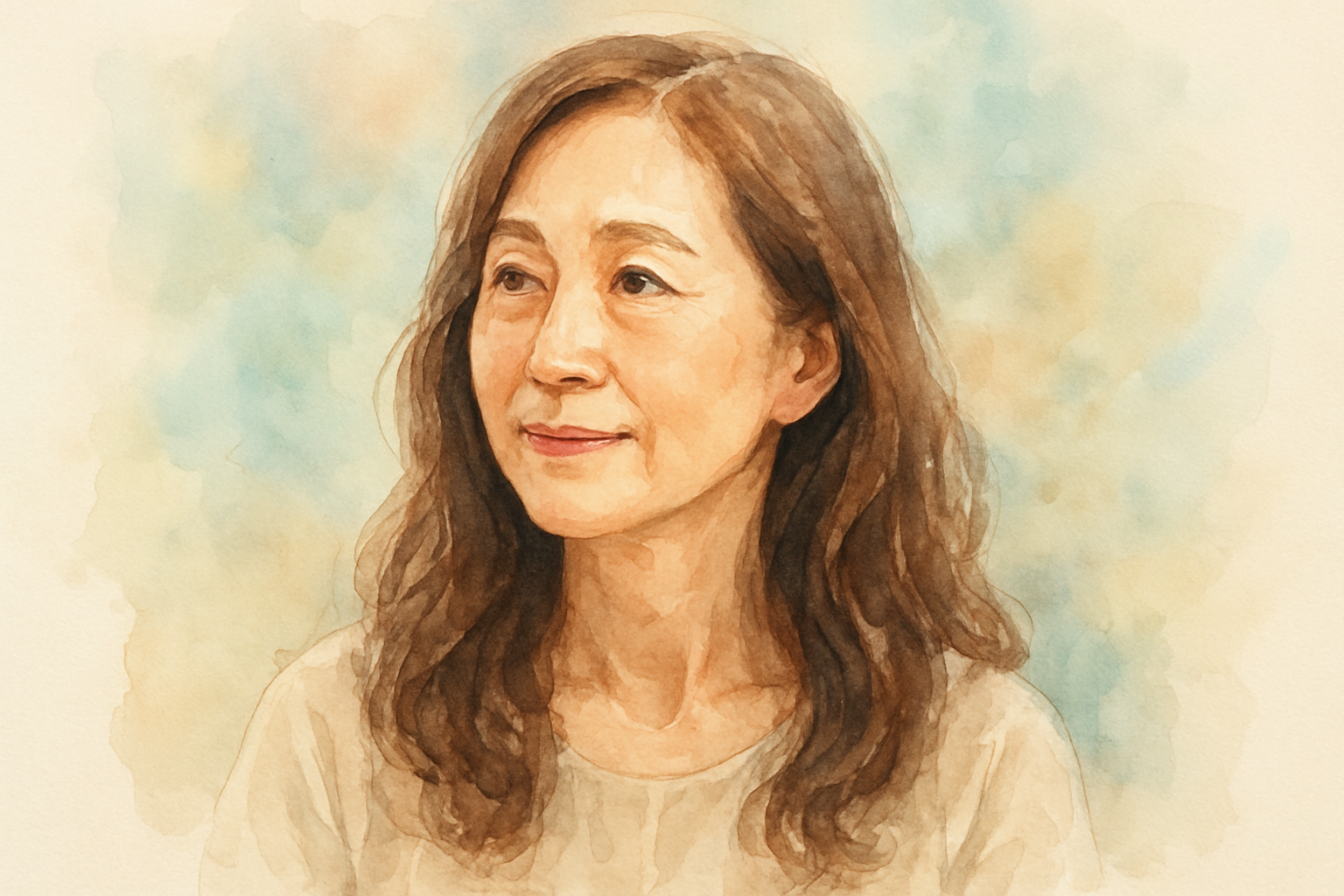 50代薄毛女性にロングヘアがおすすめできる理由
