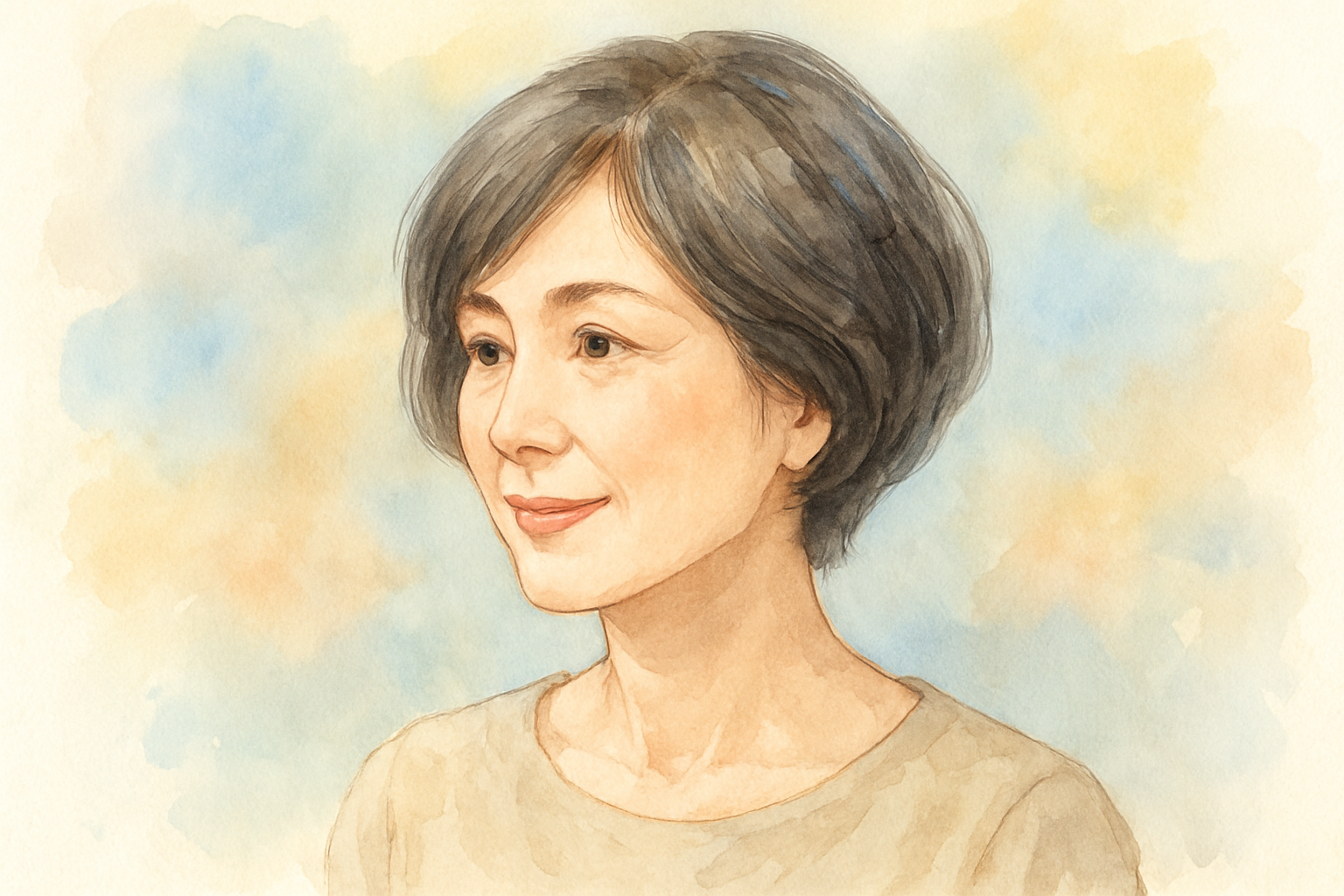 毛量が多い50代にショートボブが似合う理由
