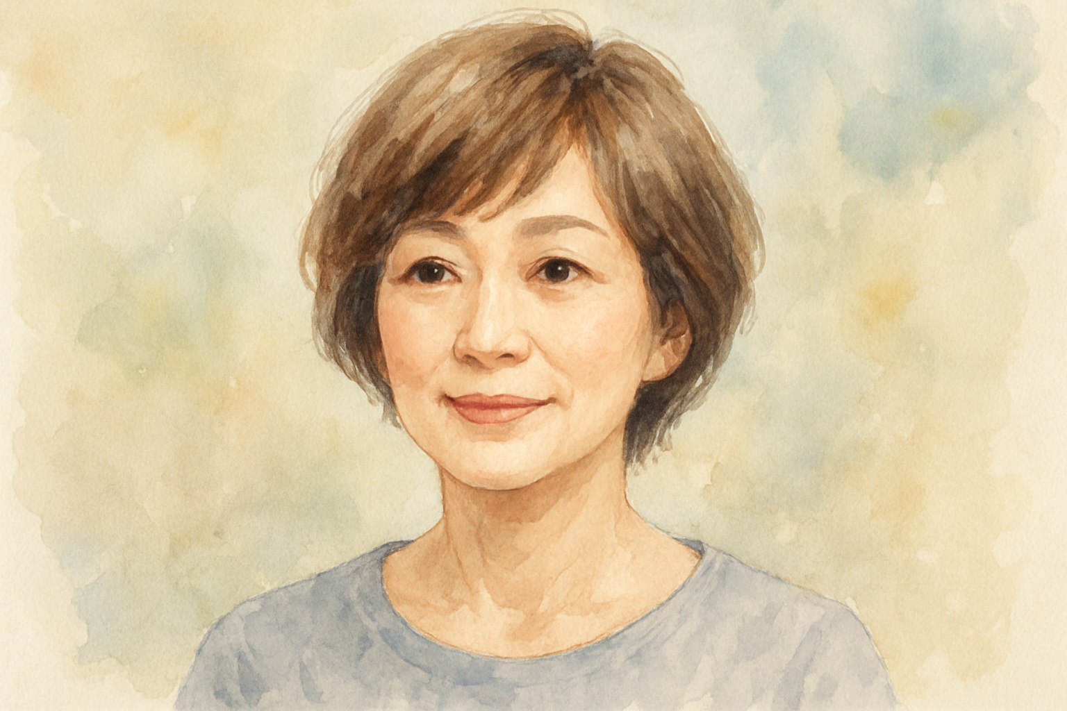 毛量が多い50代におすすめのショートヘアスタイル具体例