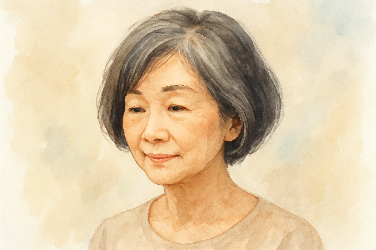 60代女性の薄毛に最適なヘアスタイルとは