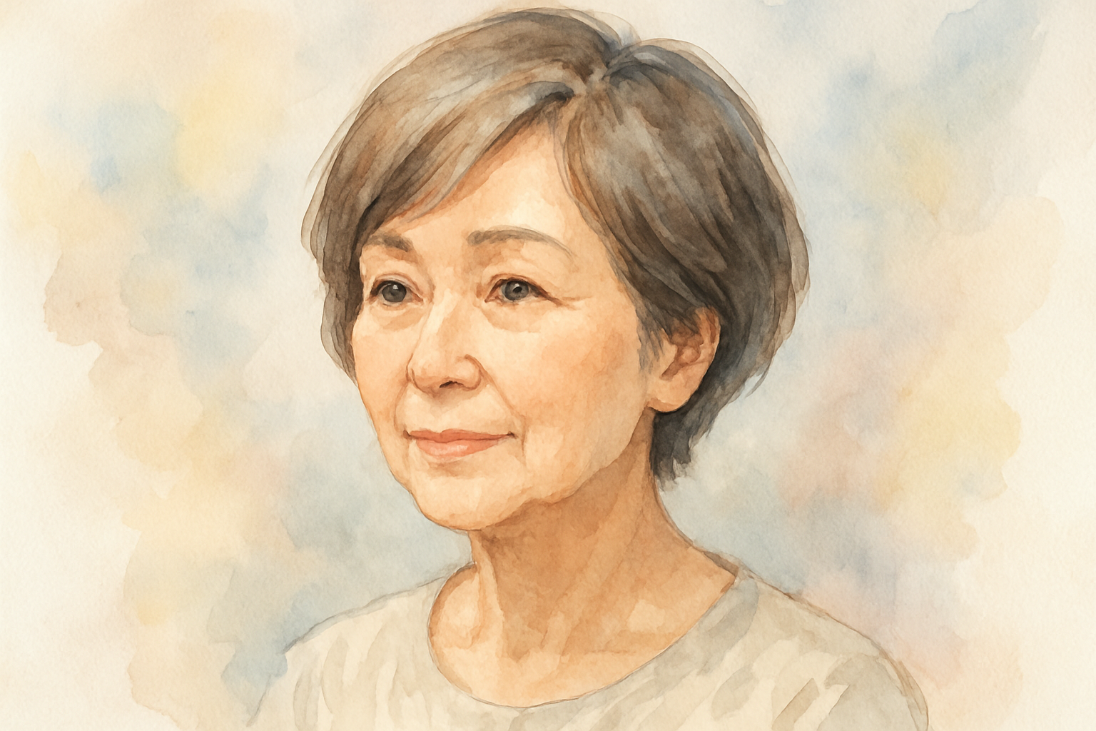 70代女性の薄毛には「ショートスタイル」が最適です