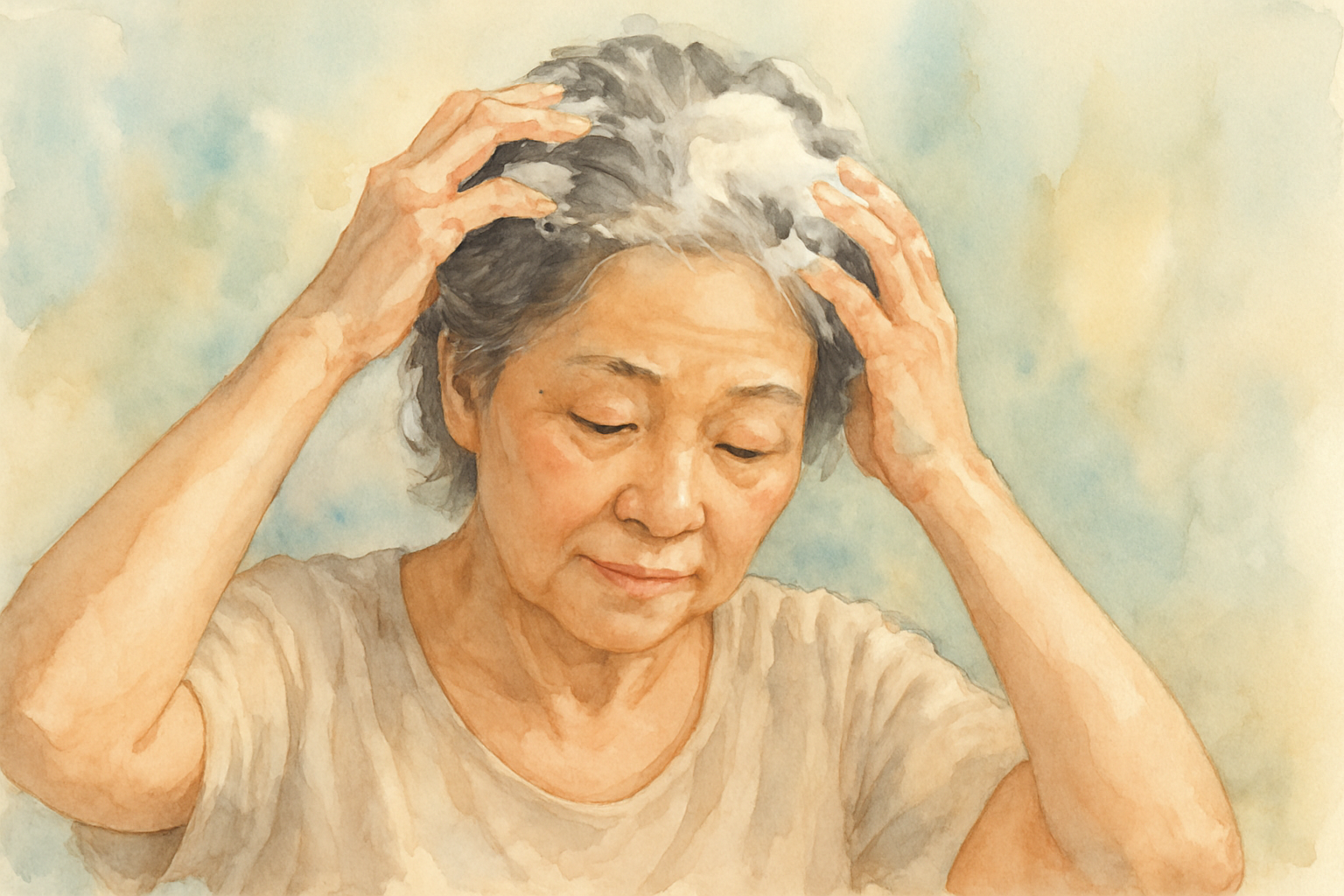 70代女性の薄毛にはアミノ酸系シャンプーがおすすめ