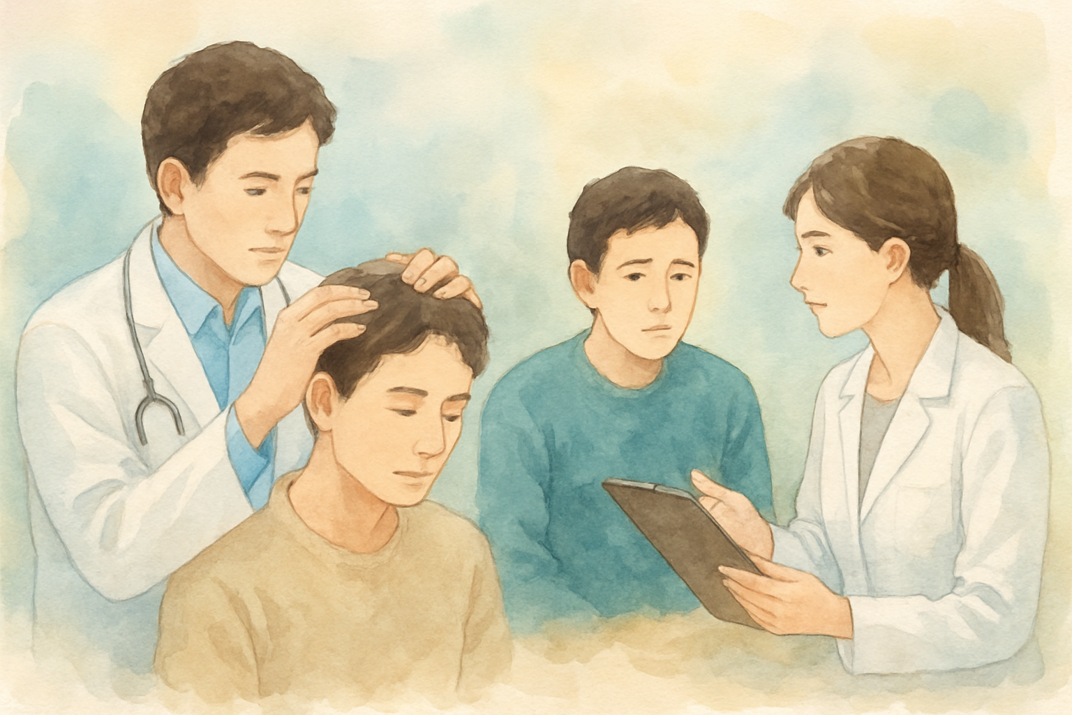 具体例：こんな人には皮膚科、こんな人にはAGAクリニックがおすすめです
