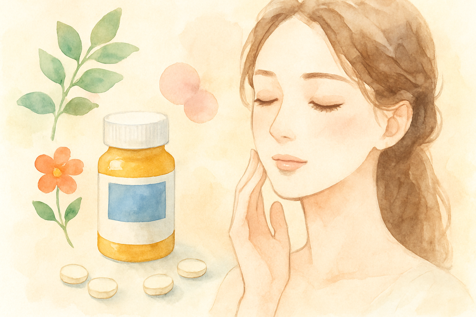 DHCサプリで美肌を目指すなら組み合わせが重要です