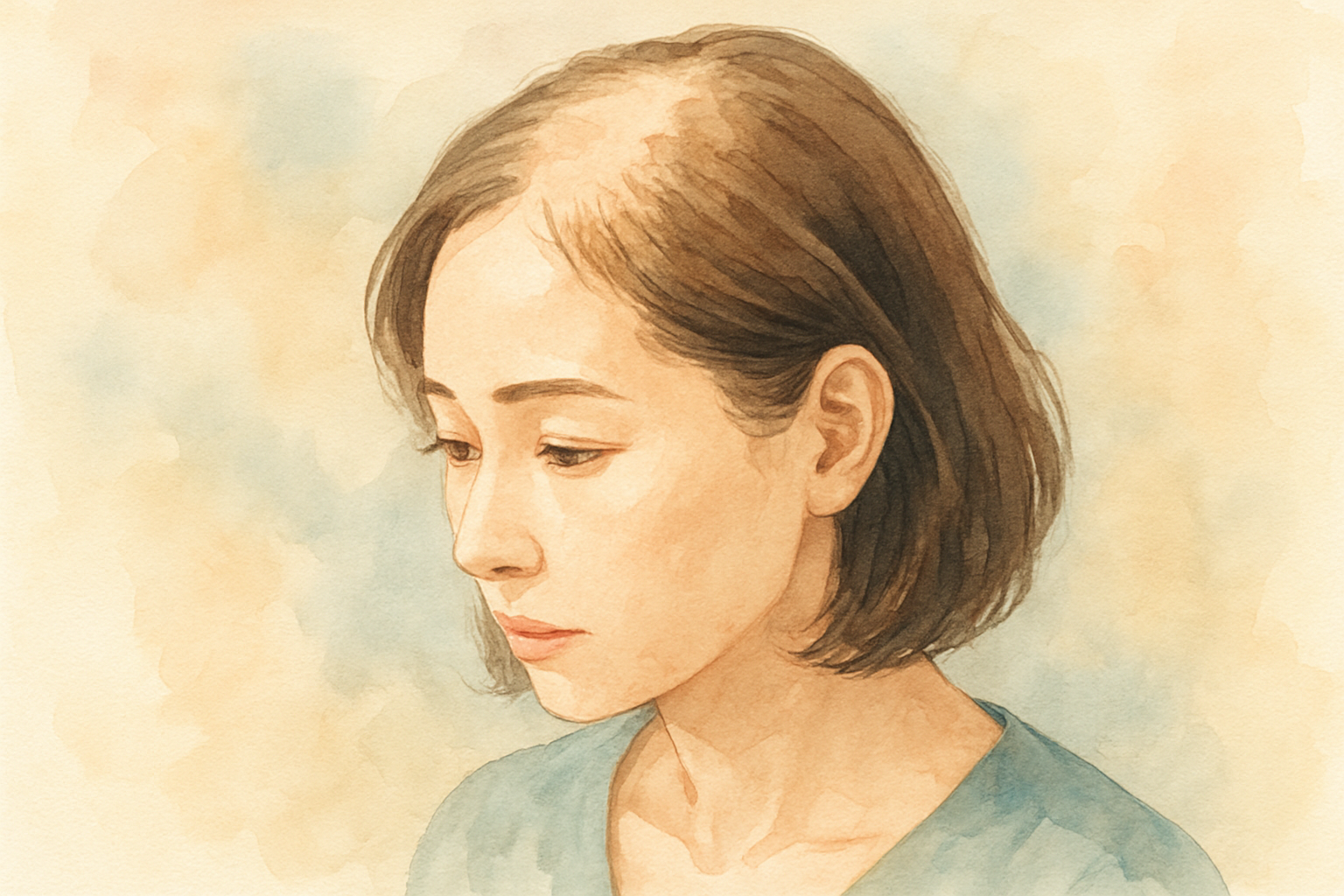 年代別に見る女性の薄毛の特徴