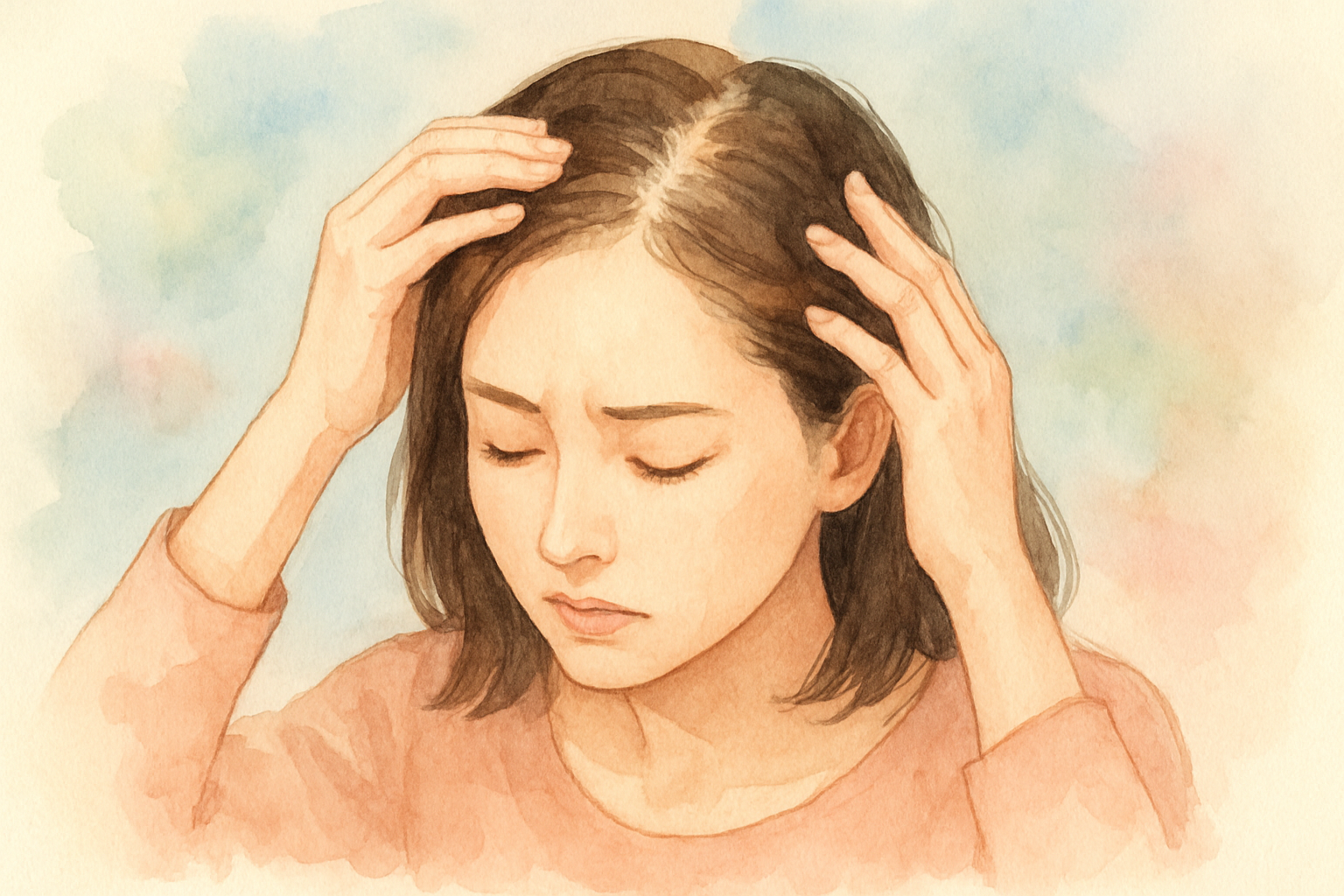 女性の薄毛（FAGA）の具体的な症状と原因