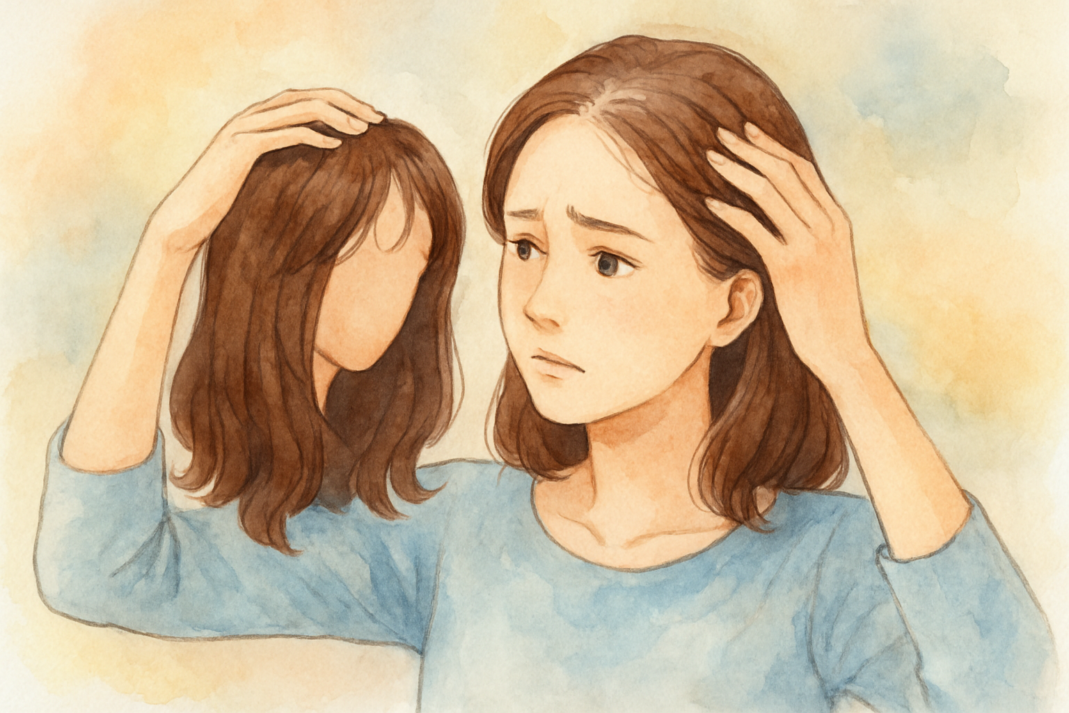 ウィッグで髪が薄くなる理由