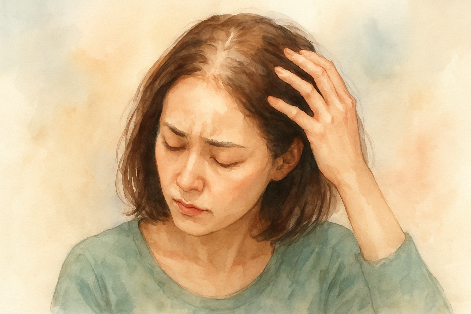 30代女性に多い脱毛症のタイプとは？