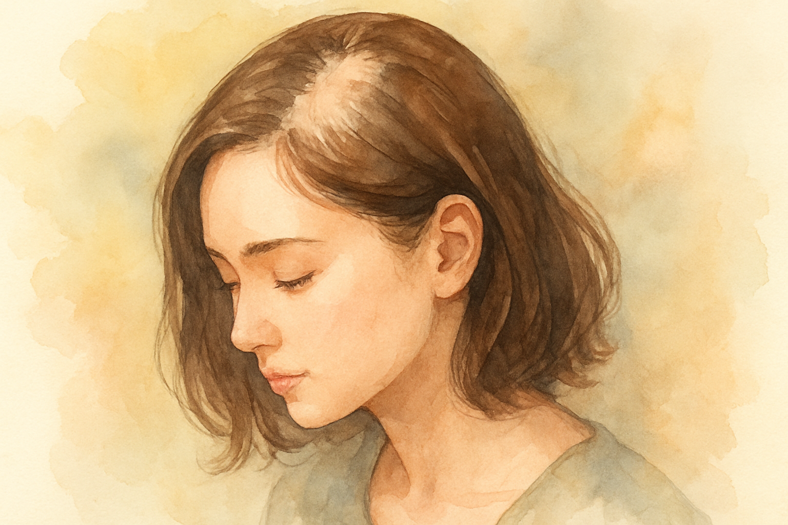女性の側頭部薄毛の主な原因とは