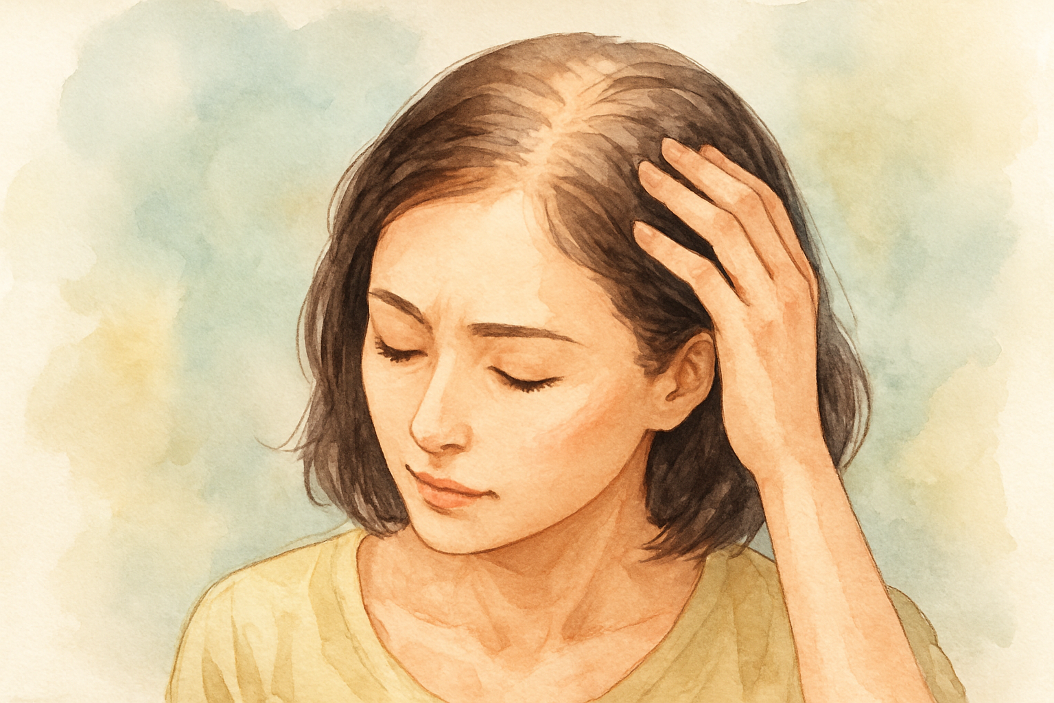 今日から始められる！元々薄毛女性のための具体的対策