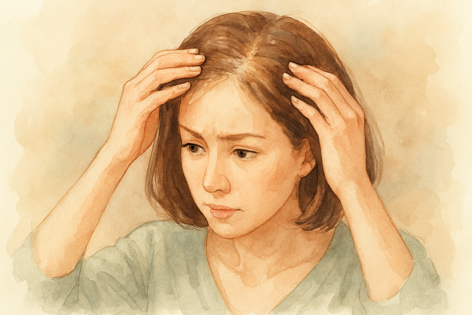 なぜ前髪が薄くなってくるのか？その原因を知ろう