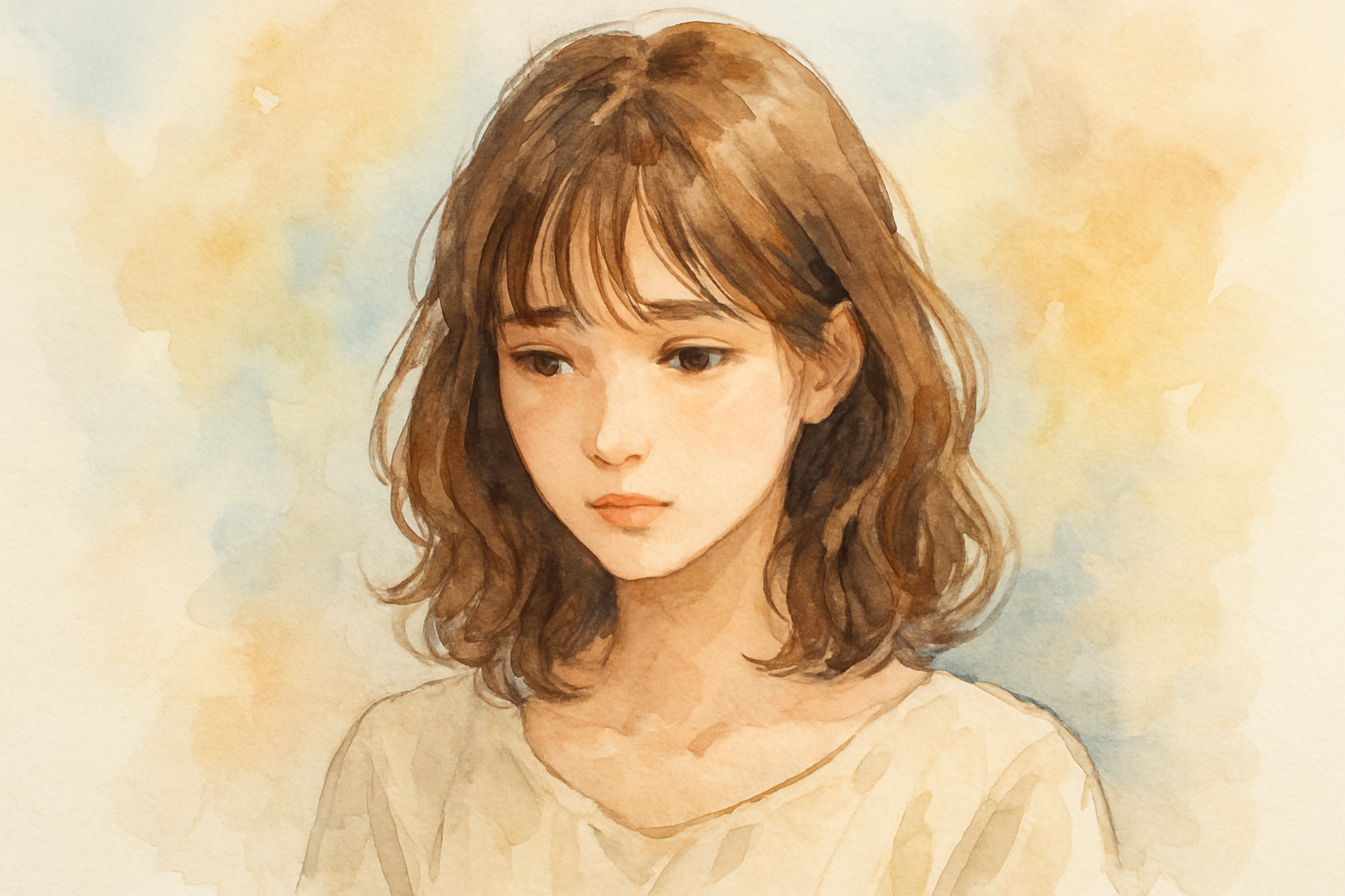 前髪ありでカバーするおすすめヘアスタイル