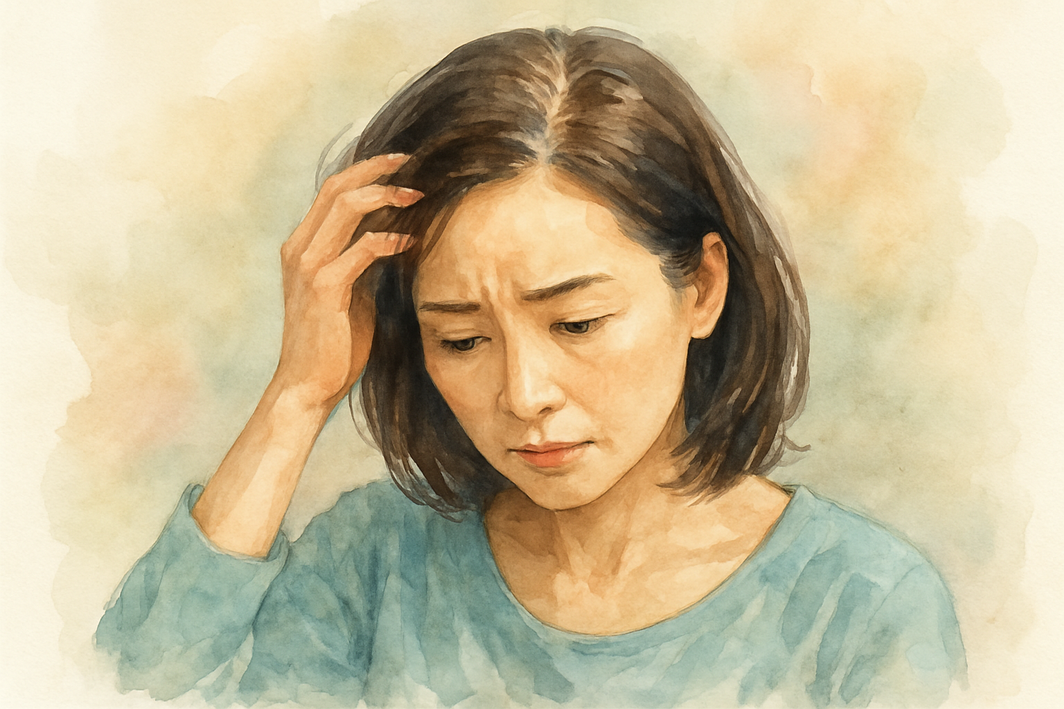 加齢による女性の薄毛対策は「総合的なアプローチ」が大切