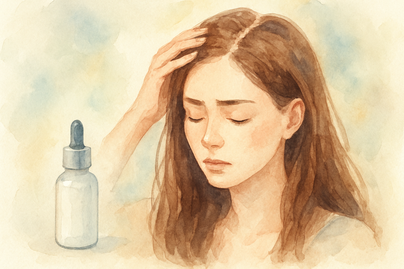 塗る女性ホルモンの薄毛への効果は限定的です