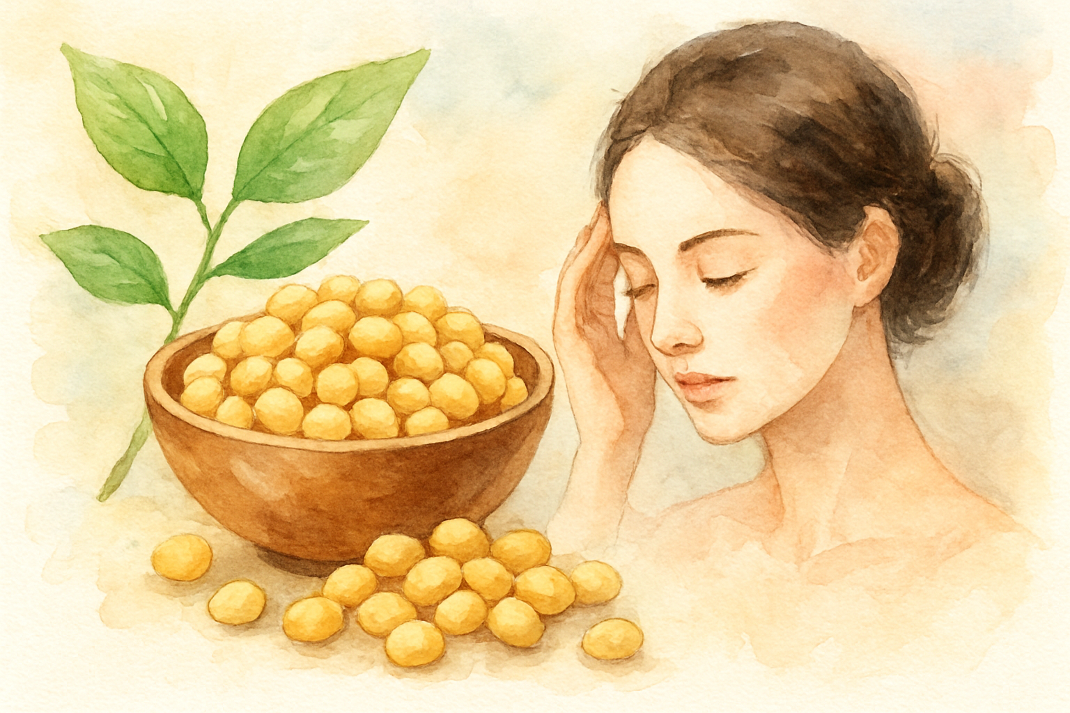 大豆イソフラボンは女性の薄毛サポートに期待できる成分です