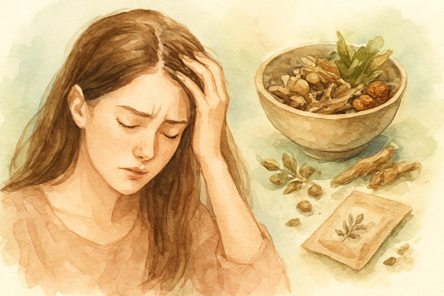 漢方で考える「薄毛のタイプ」とは?