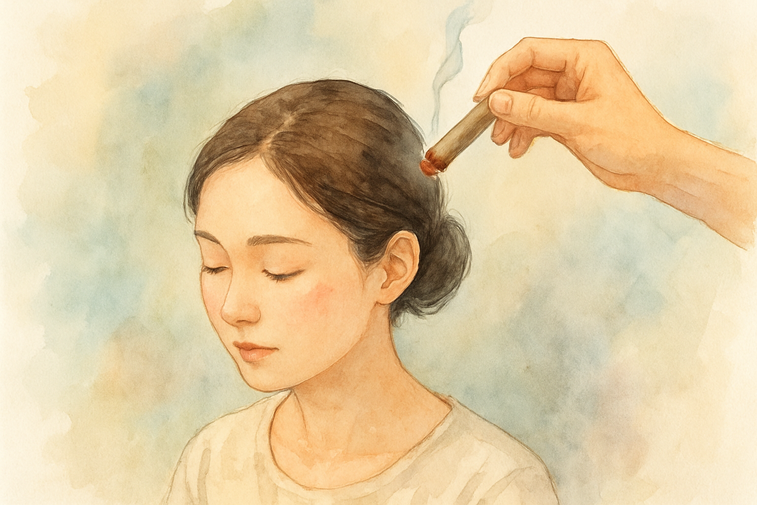 自宅でもできる！薄毛に良いとされるツボとお灸の方法