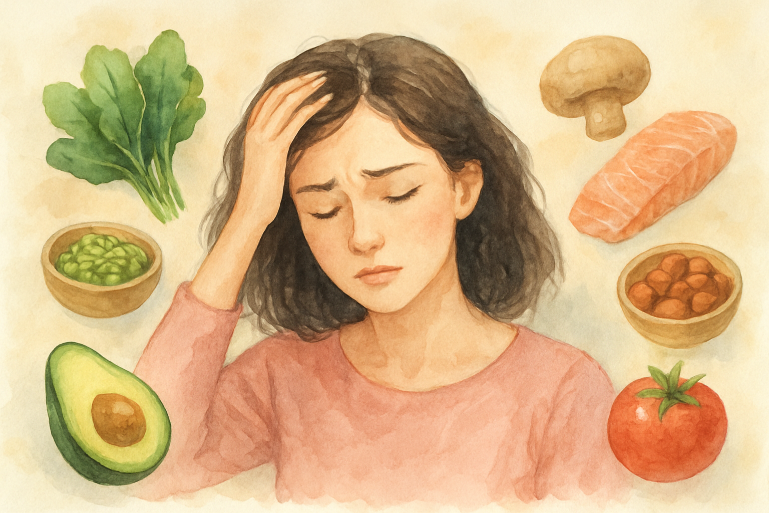 女性の薄毛に効く食べ物とは何か