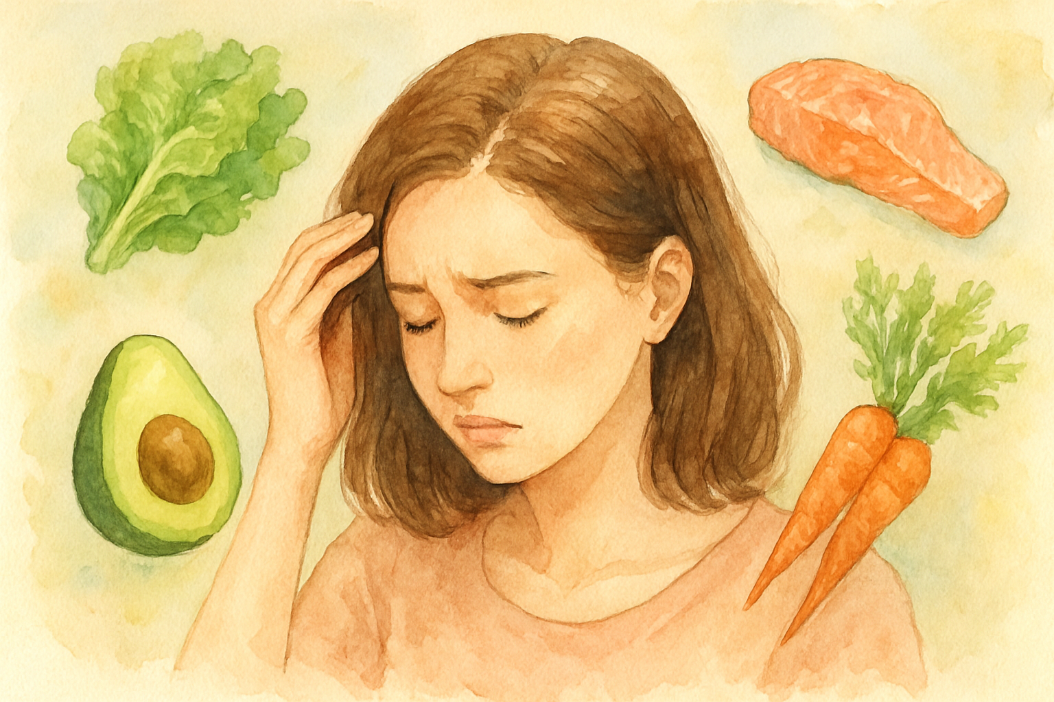 なぜ食べ物が女性の薄毛に関係するのか