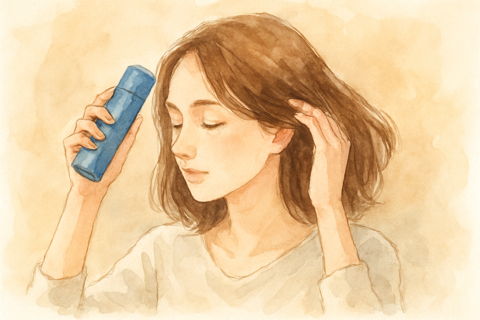 なぜ軽めのスタイリング剤が薄毛カバーに向いているの?