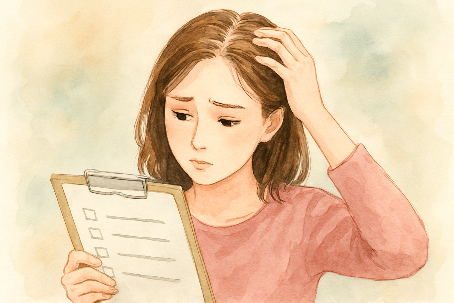 女性の薄毛チェックシートは早期発見のためのツール