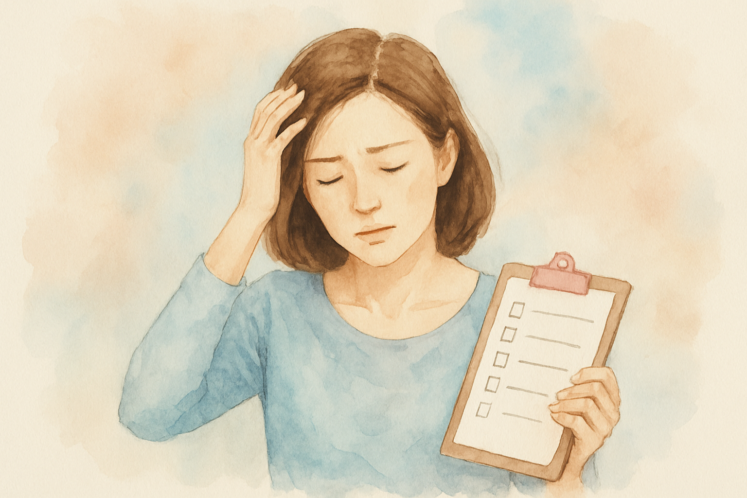 女性の薄毛チェックシートの具体的な項目とは？