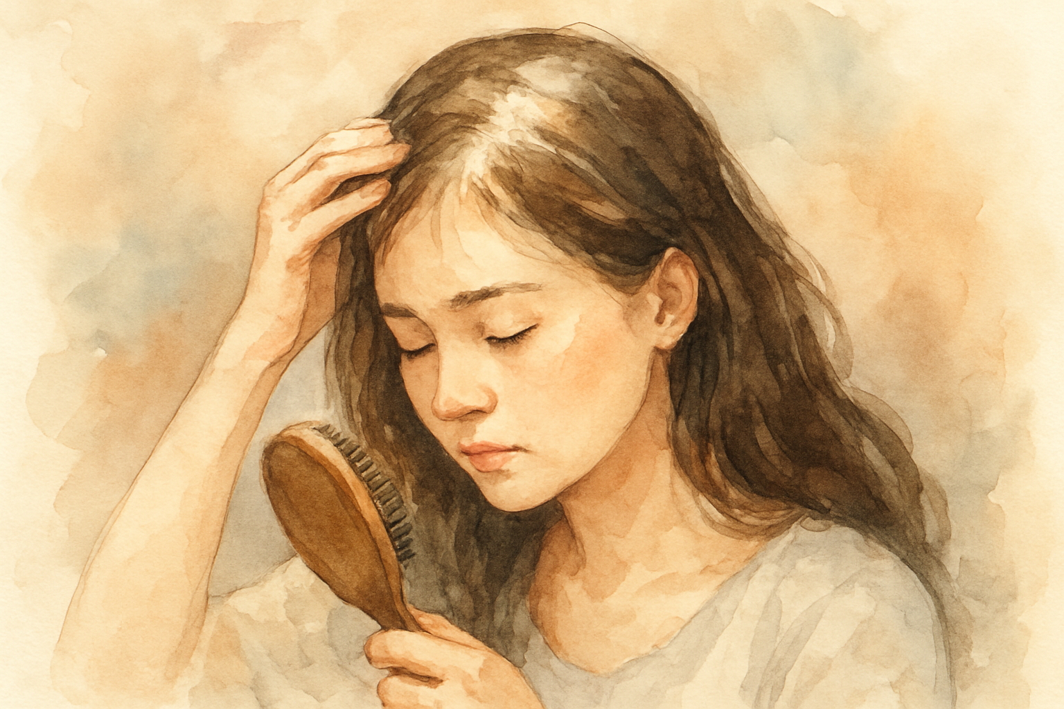 女性の薄毛にブラッシングは効果がある