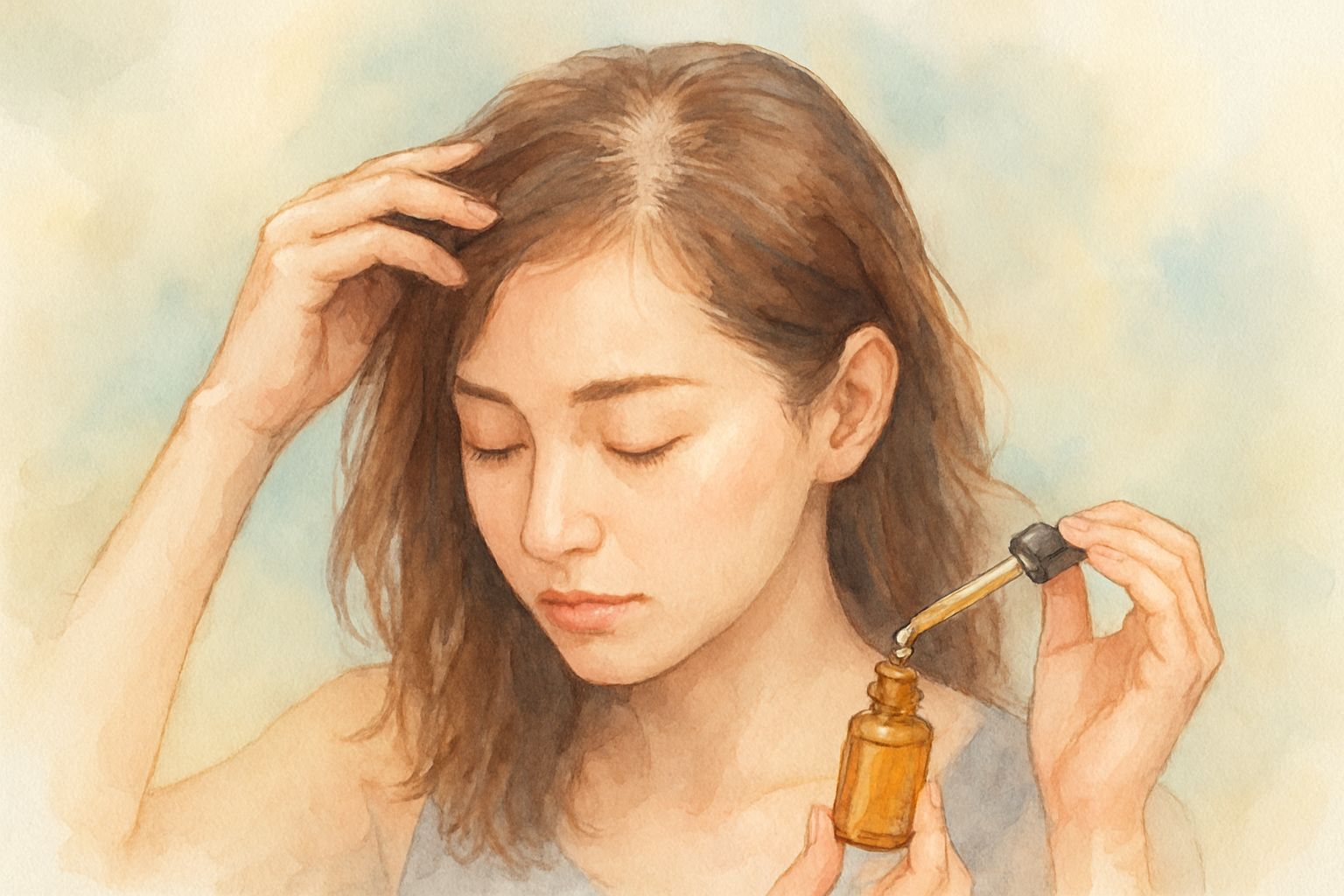 女性の薄毛にヘアオイルは補助ケアとして有効です