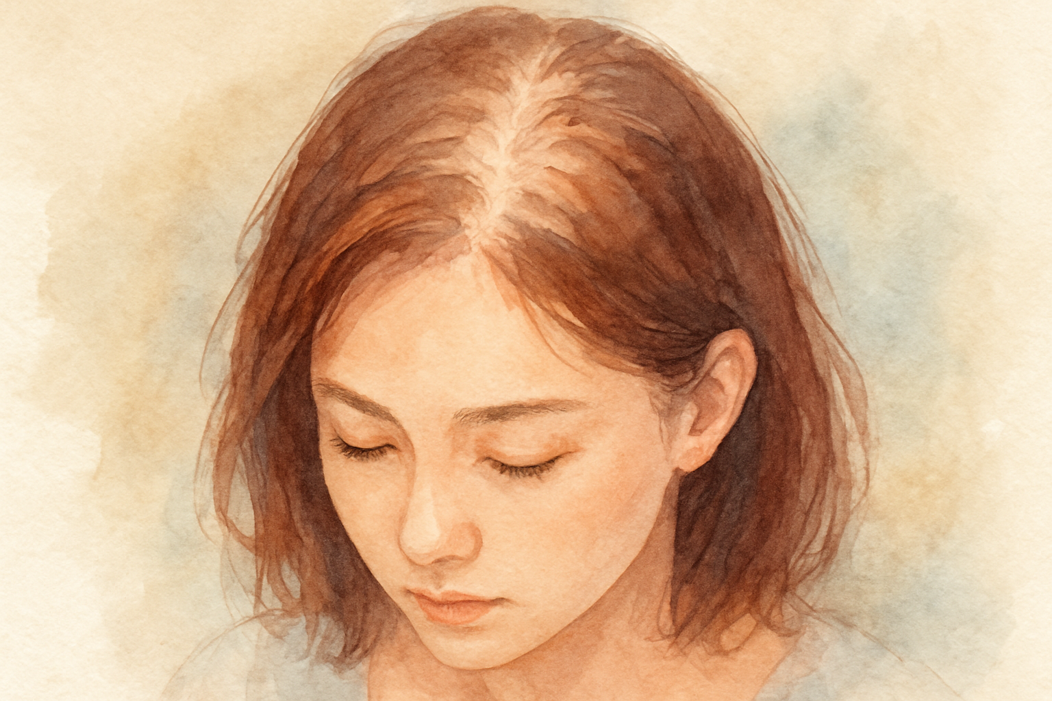 なぜ女性の薄毛は地肌が透けて見えるのか？