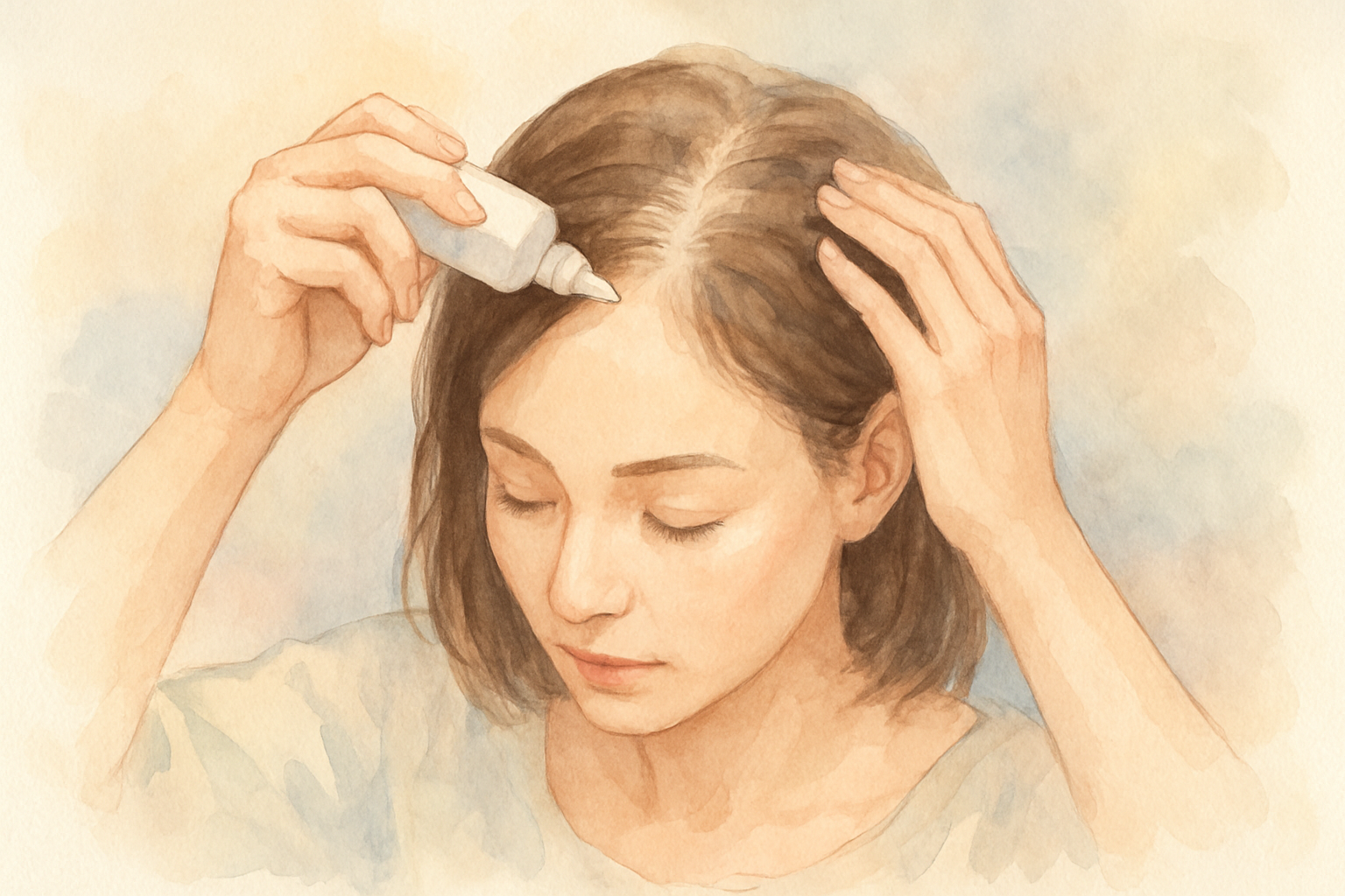 女性の薄毛に効く塗り薬はミノキシジル外用薬