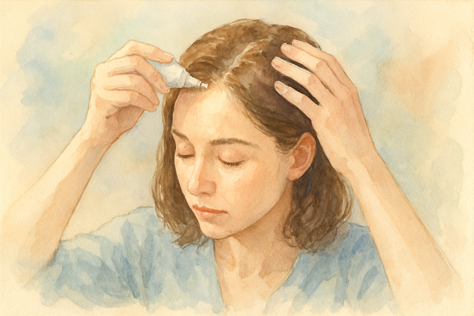 女性の薄毛に塗り薬を使う際の具体例