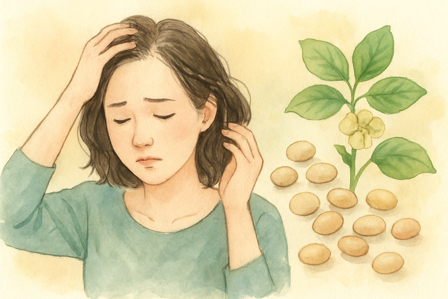 なぜ大豆イソフラボンが薄毛にいいと言われるの？
