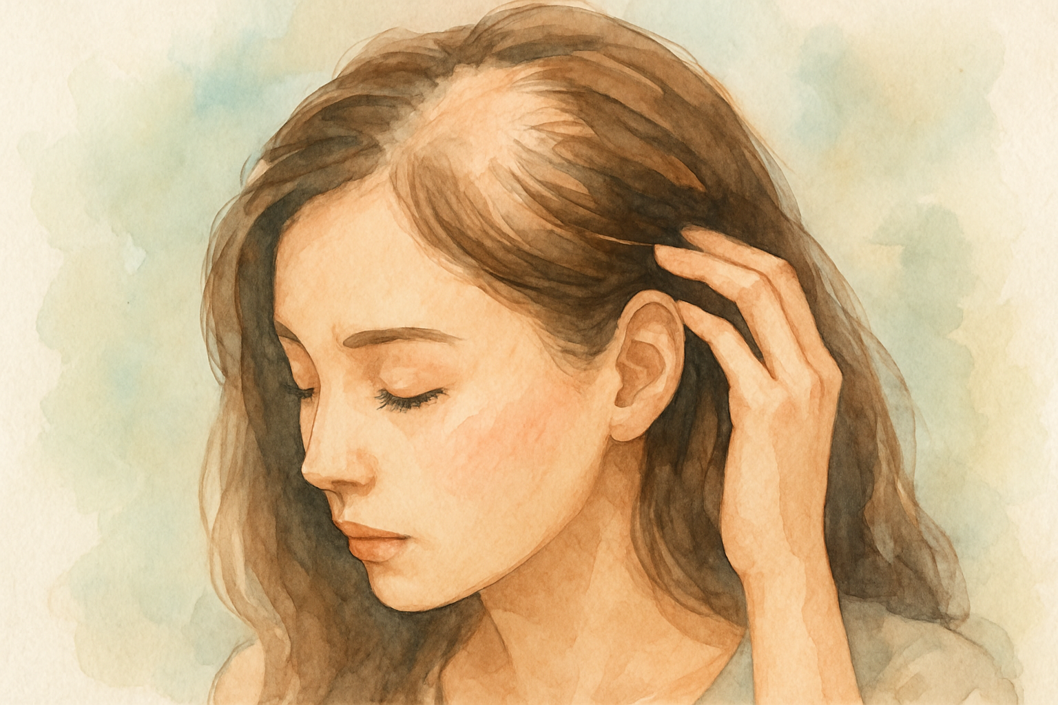 横の薄毛を引き起こす6つの主な原因