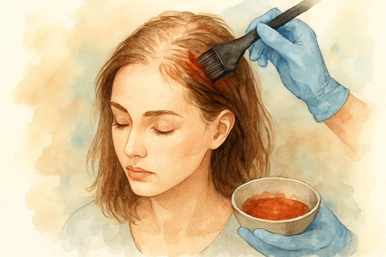 なぜヘアカラーが薄毛に影響するのか、そのメカニズム