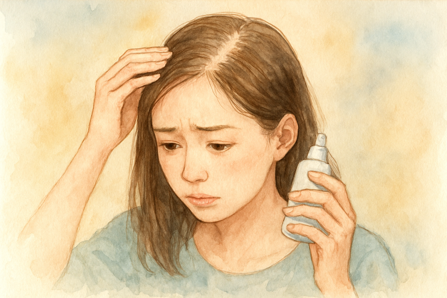 女性が使える市販の発毛成分はミノキシジルだけなの?