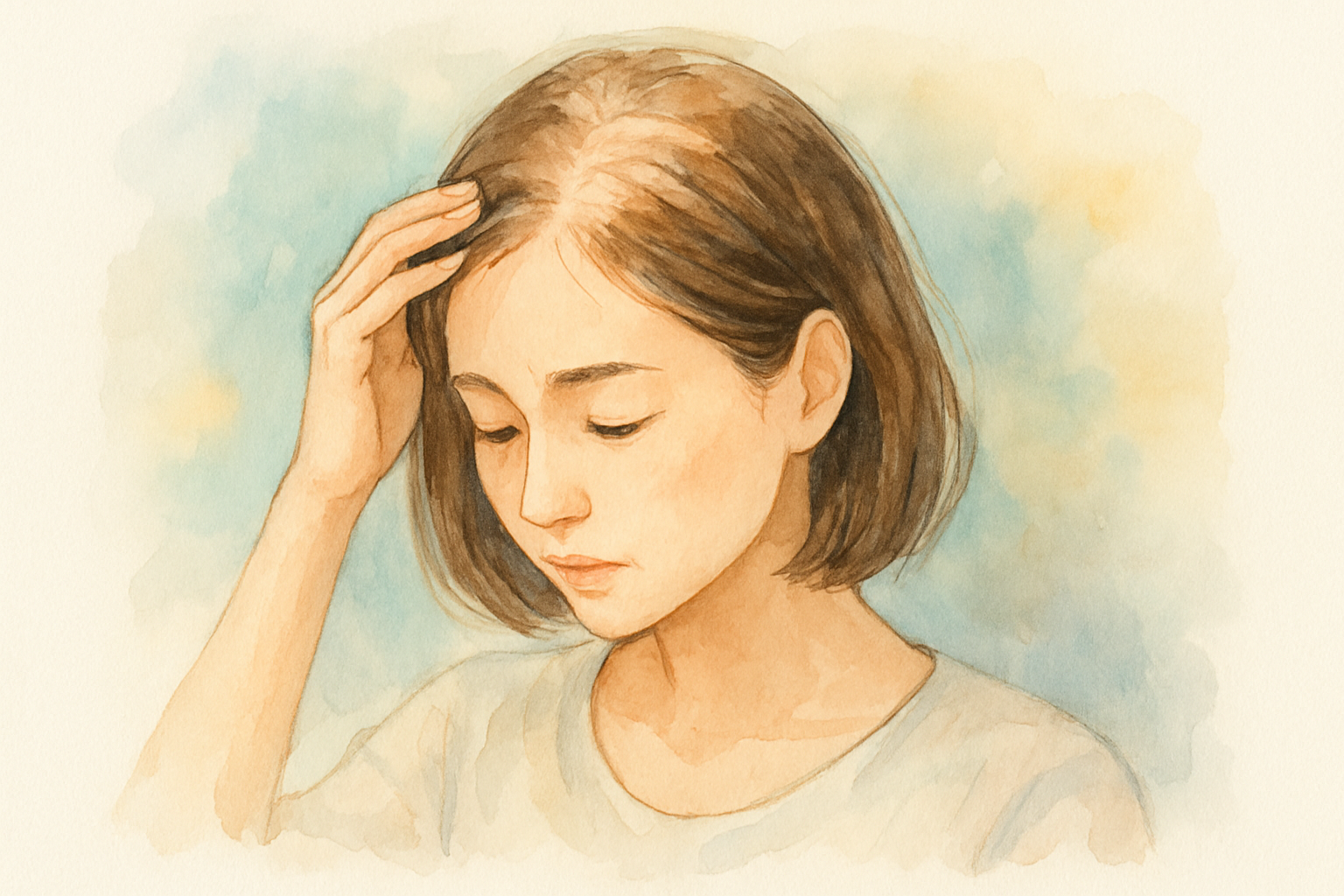 薄毛の目安を知るための具体的なチェック方法