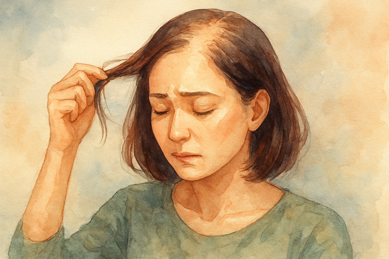 女性の薄毛の程度、結論から言うと