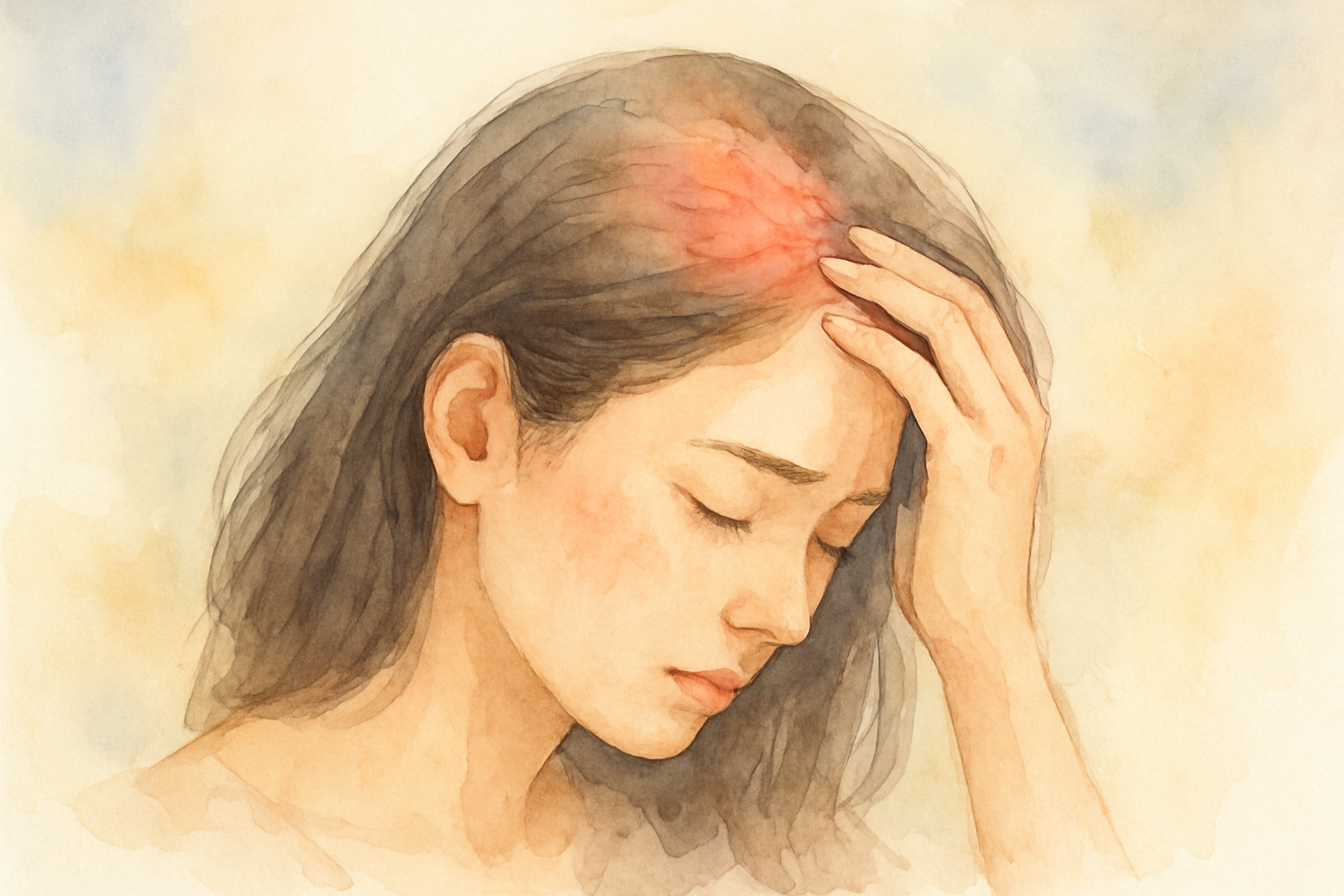 頭皮が赤いと薄毛のリスクが高まる可能性があります