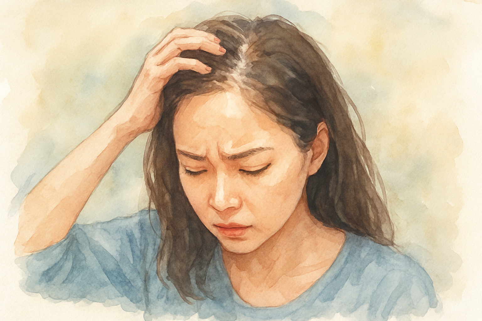 なぜ女性の頭頂部が薄くなってしまうの?