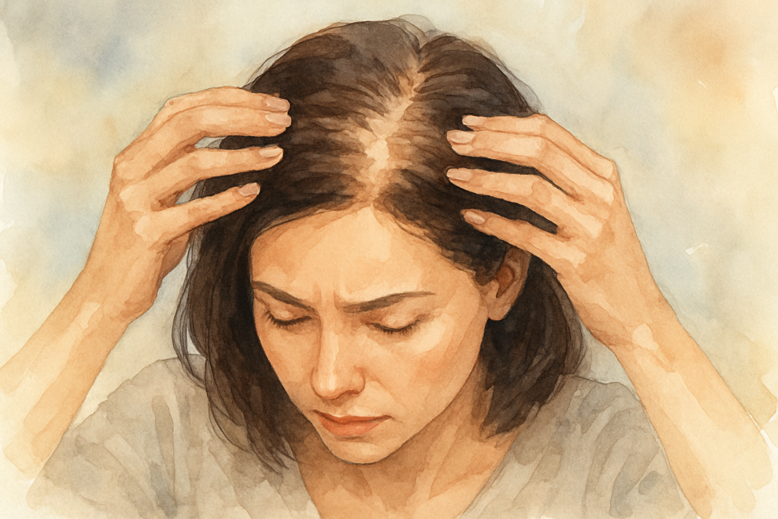 女性の頭頂部に薄毛が起こる理由を知りましょう