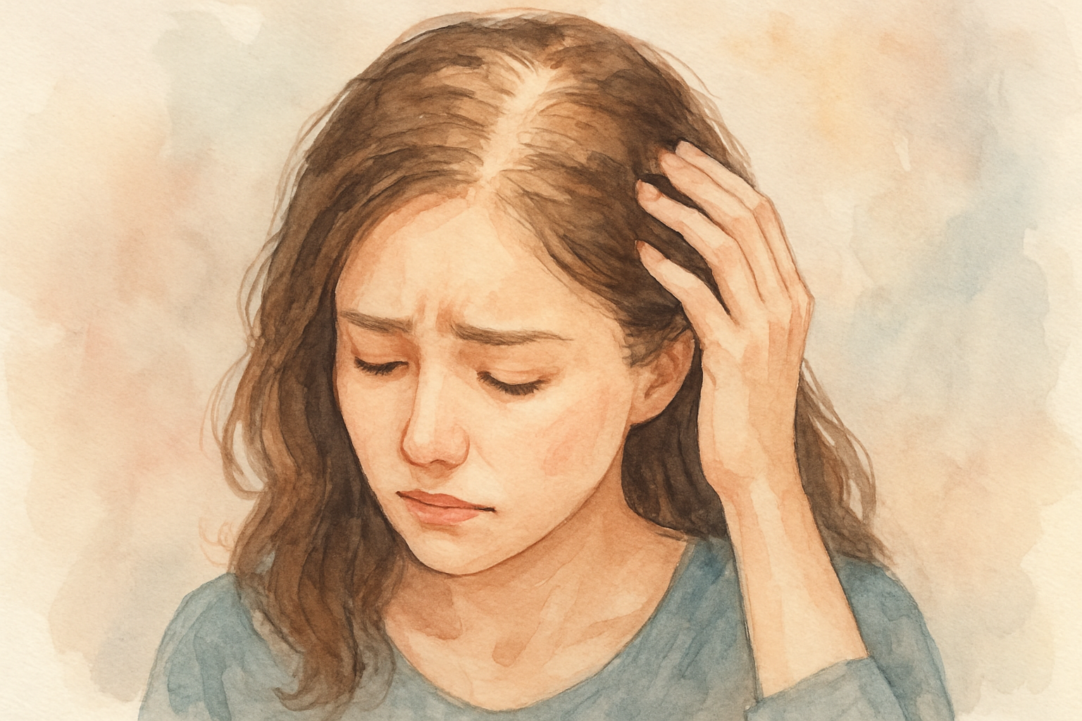 急に薄毛になった女性に多い原因とは