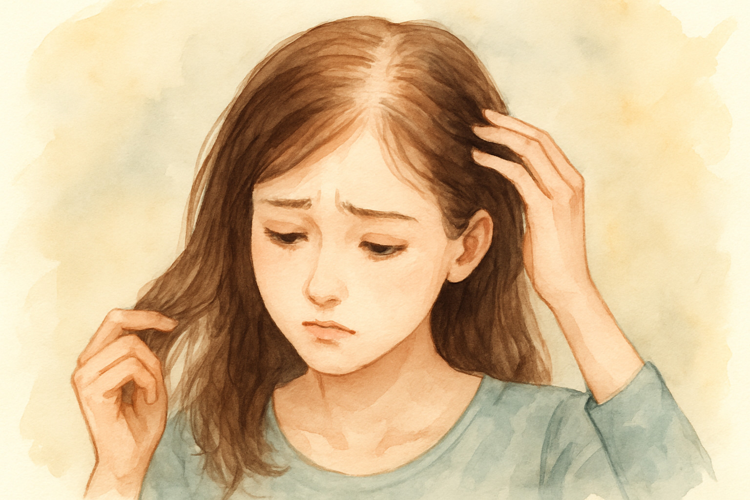 「急に薄毛になった」かもしれないセルフチェック