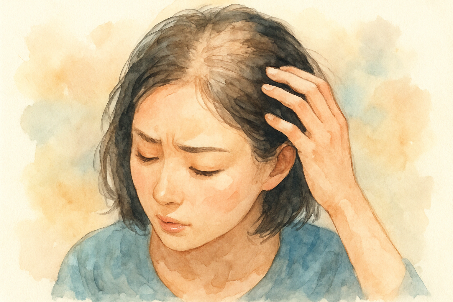 女性の薄毛が男性と違う理由