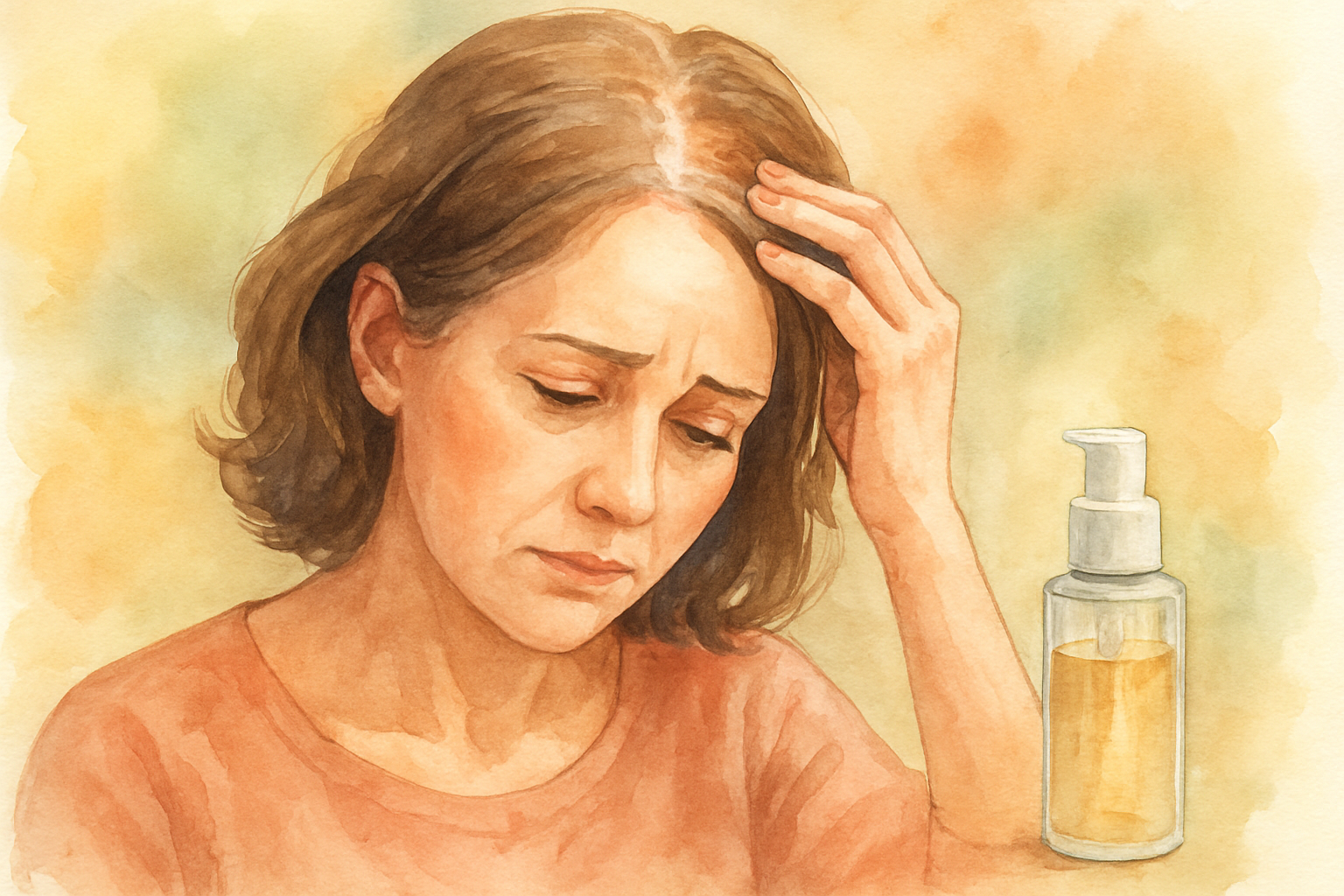 更年期の女性におすすめの育毛剤成分とは?