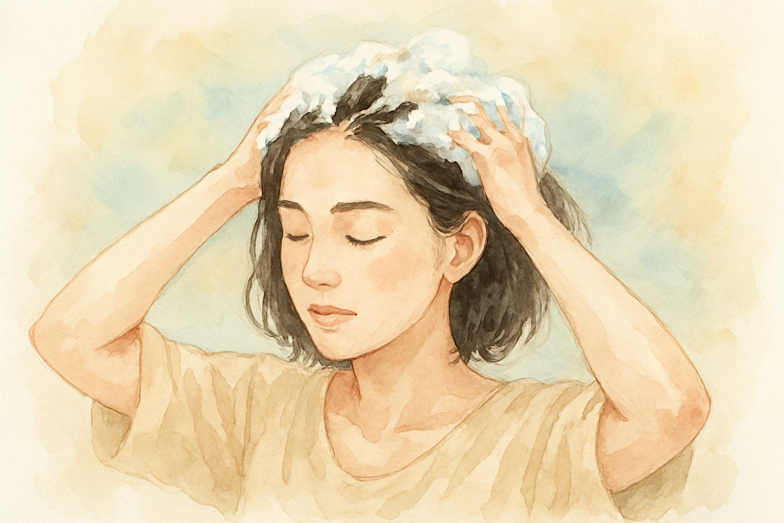 正しい湯シャンのやり方と女性向けの注意点
