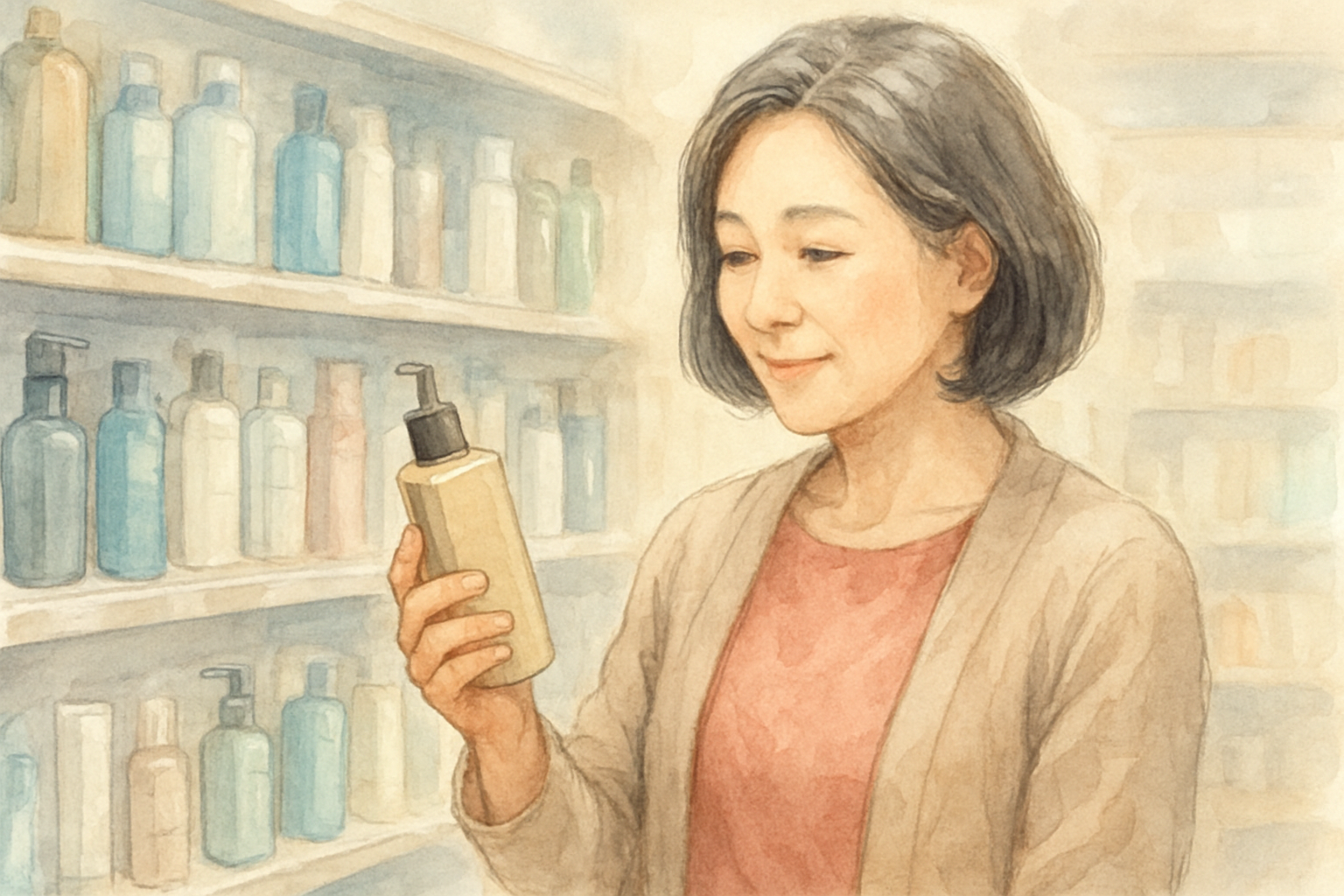 50代女性が育毛剤を選ぶときのポイント